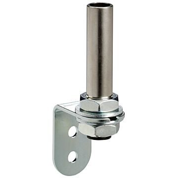 Tubo con soporte de aluminio y abrazadera metálica l=100 mm - xvm