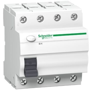 Interruptor diferencial; acti9 id-k; 4p; 40a; 300 ma ac