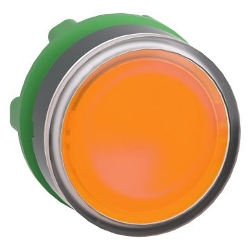 Harmony xb5 - cabeza pulsador  luminoso rasante led  amarillo