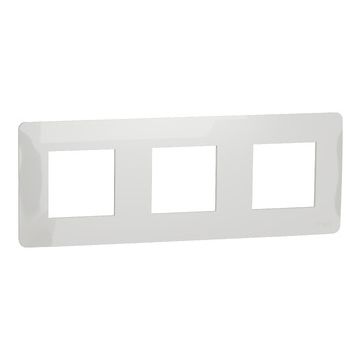New unica  studio - marco 3 elementos - blanco polar