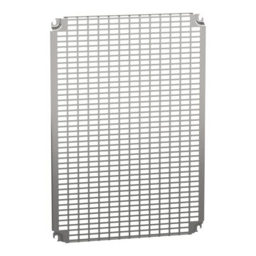 Placa montaje telequick 700x500 mm con perforaciones 11x26mm