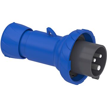 Ficha conex. tornillo 16a 2pt 220v ip67