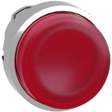 Cabeza pulsador  luminoso sal led rojo