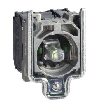 Cuerpo d.22mm 230-240v 1 na/nc led am.torn.emet.