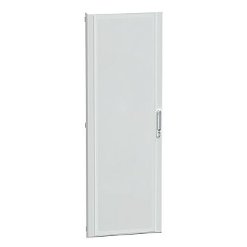 Puerta transparente, prismaset g, ip40, 600mm (an.) x 1.880mm (alt.), 33 módulos, blanca, ral 9003