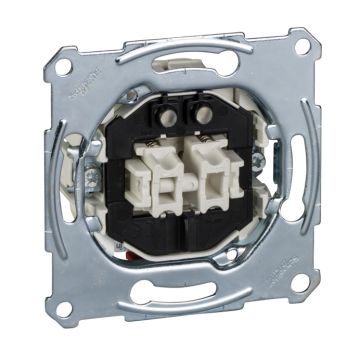 Doble pulsador 10a con led de localizacion