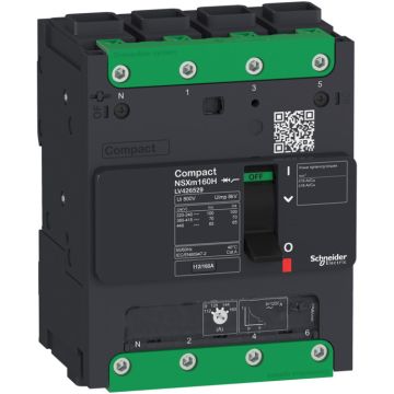 Interruptor nsxm 50ka tm160d 4p/4p elink