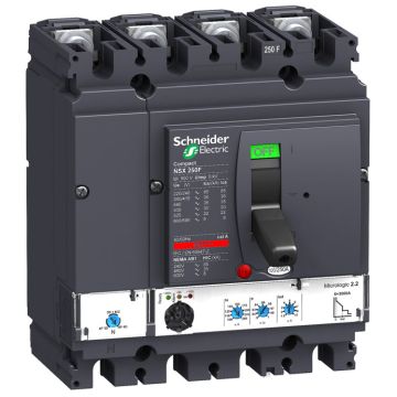Interruptor electrónico micrologic 2.2 160a 4p 4r