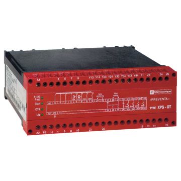 Módulo xps-ot – parada en el punto muerto superior con sobrecarrera automática - 115 v ca