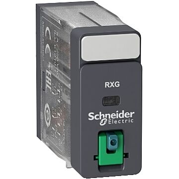 Relé interfaz - zelio rxg - 2 c/o sty ard - 24v dc - 5a - con ltb