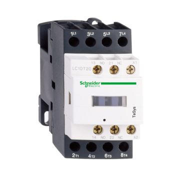 Contactor tesys d - 4p(2 na + 2 nf) - ac-1 - <= 440 v 40 a - 110 v cc bobina