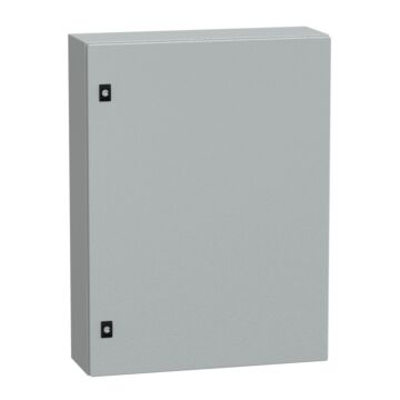 Spacial crn con puerta ciega sin placa de montaje  alt800xanch600xprof200 ; ip66; ik10; ral7035