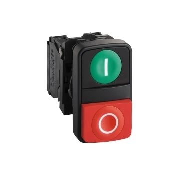 Pulsación doble   verde-rojo  ip66