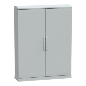 Armario de poliéster, panelset plazt, con parte inferior abierta y tejadillo ventilado1250x1000x320 ip44