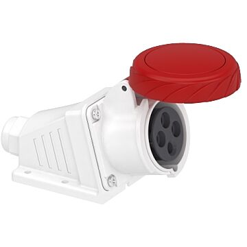 Toma de pared pk patrika tornillo 16 a ip67 380 v 3p+t 50-60 hz