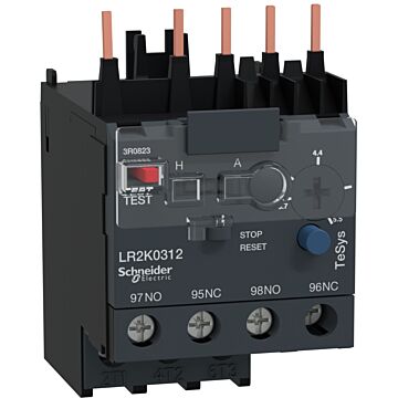 Relé térmico - tesys lr2k – 3p 3,7...5,5a - classe 10a