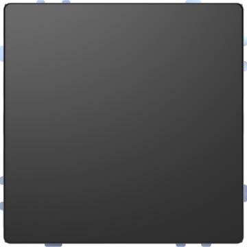 Knx, pulsador pro t antracita, d-life, sensor de temperatura, modo touchless