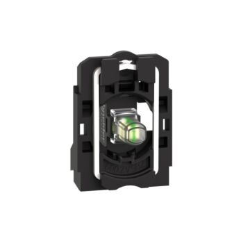 Conjunto cuerpo/bloque luminoso completo, harmony xb5, plástico, blanco, led universal, cuerpo/anillo de fijación, 230...240v ac