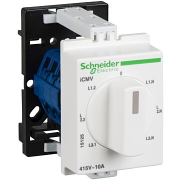 Conmutador rotativo voltímetro 10 a 415 v ac