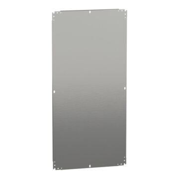 Placa de montaje ciega h1200xw600mm de acero galvanizado