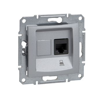 Toma rj45 categoría 6 utp aluminio