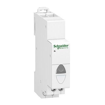 Piloto iil simple 110/220 vca blanco