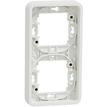 Mureva styl marco 2 elementos vertical ip55 blanco