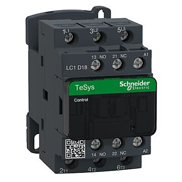 Contactor tesys d - 3p(3 na) - ac-3 - <= 440 v 18 a - 48 v ca bobina