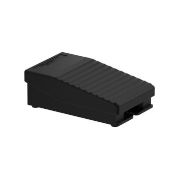 Preventa xpe - interruptor de pedal único xpe-a - sin tapa - plástico - negro - 1nc+1no
