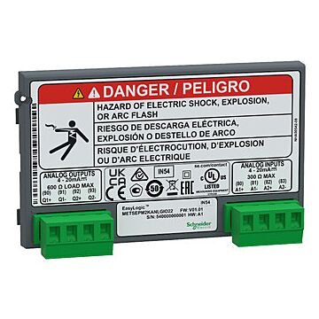 Easylogic pm2x30 - módulo de e/s - analógico - 2 entradas + 2 salidas