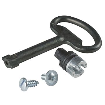 Inserto de cierre de doble barra de 3 mm (estándar), material: zamac.