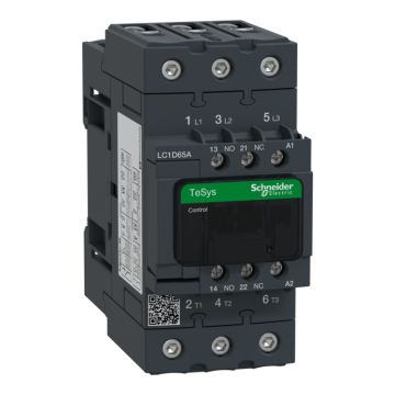 Contactor tesys d - 3p(3 na) - ac-3 - <= 440 v 65 a - 230 v ca 50/60 hz bobina