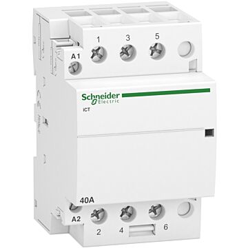 Contactor modular acti9 ict 40 a 3 p 3 na 230/240v ca