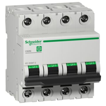 Multi 9 - c60n - mcb - 4p - 16 a - d curve - 415 v - 10 ka