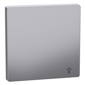 Tecla simbolo luz d-life aluminio