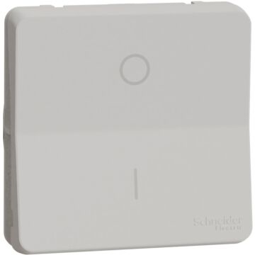 Mureva styl; mecanismo; 2 polos; 1 vía; electromecánico; 16ax; ip55; blanco