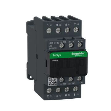 Contactor tesys d - 4p(4 na) - ac-1 - <= 440 v 40 a - 24 v cc bobina standard