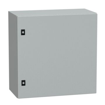 Spacial crn con puerta ciega sin placa de montaje  alt600xanch600xprof300; ip66; ik10; ral7035