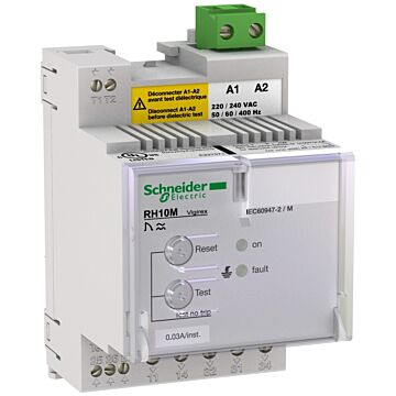 Earth-leakage relay rh10m - 300 ma - 24 v