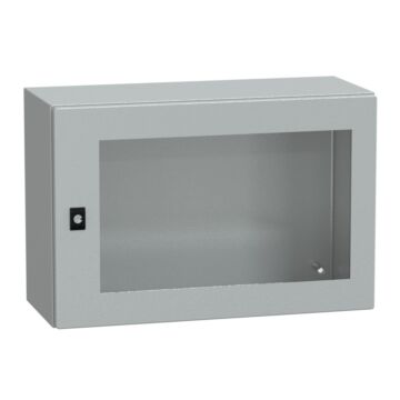 Spacial crn tspt door w/o mount.plate. h400xw600xd250 ip66 ik08 ral7035..