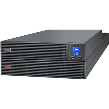Unidad easy ups on-line de apc, 5 kva/5 kw, montaje en bastidor de 4u, 230 v, salida de cable duro de 3 cables (1p+n+e), ranura para tarjeta inteligen