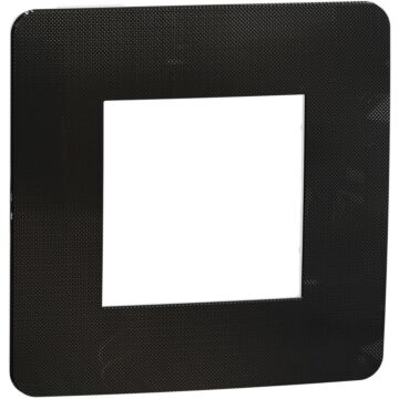 New unica marco 1 elem. studio metal  carbono ng