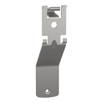 2 soportes fijacion pe en carril modular
