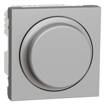 New unica regulador giratorio led 4-200 va alumin