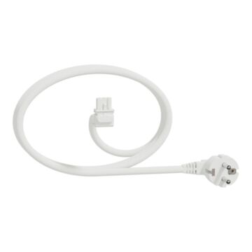 New unica system +, cable 3m x 2,5mm 90º- blanco