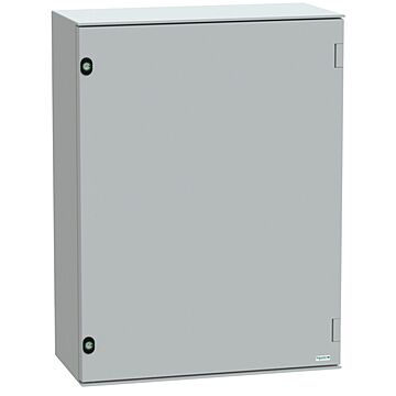 Armario mural aislante de poliéster panelset plm. dimensiones 847x636x300 con placa de montaje de baquelita