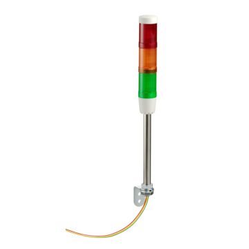 Conjunto indicador c/ zumbador + 3 unidades luminosas - ø 45 mm - 24 v ac/dc - ip42