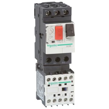 Arrancador de combinación dol - tesys gv2-me - 2,5-4 a - 24 vcd - antip