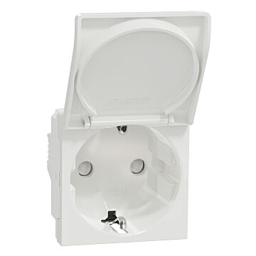 New unica schuko con tapa polar