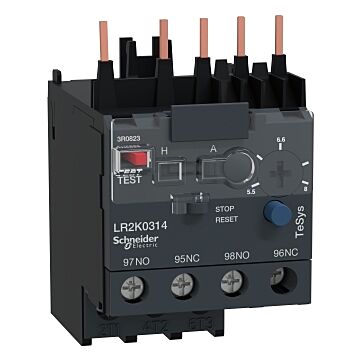 Relé térmico - tesys lr2k – 3p 5,5...8a - classe 10a